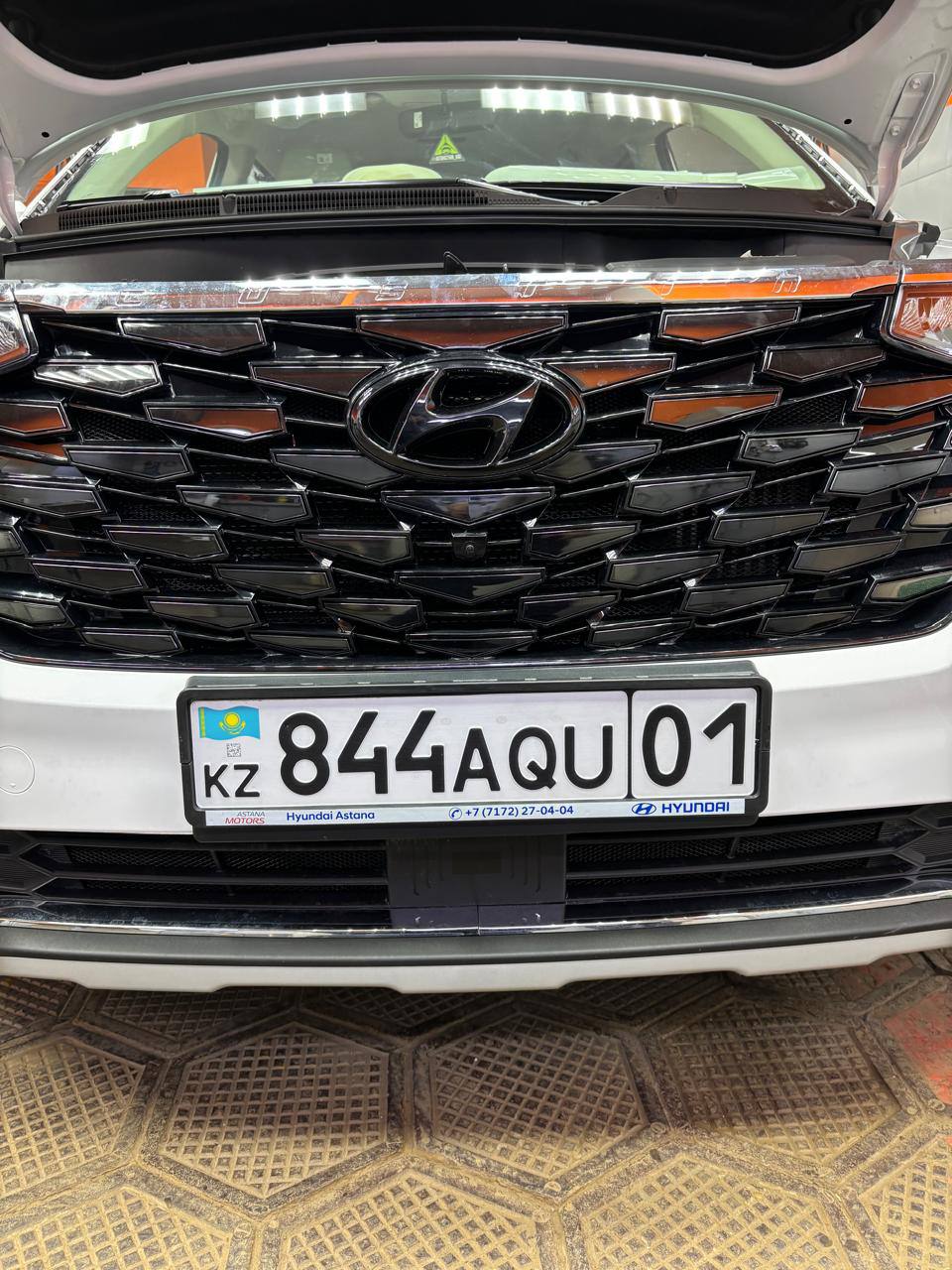 Сетка в бампер Hyundai Tucson