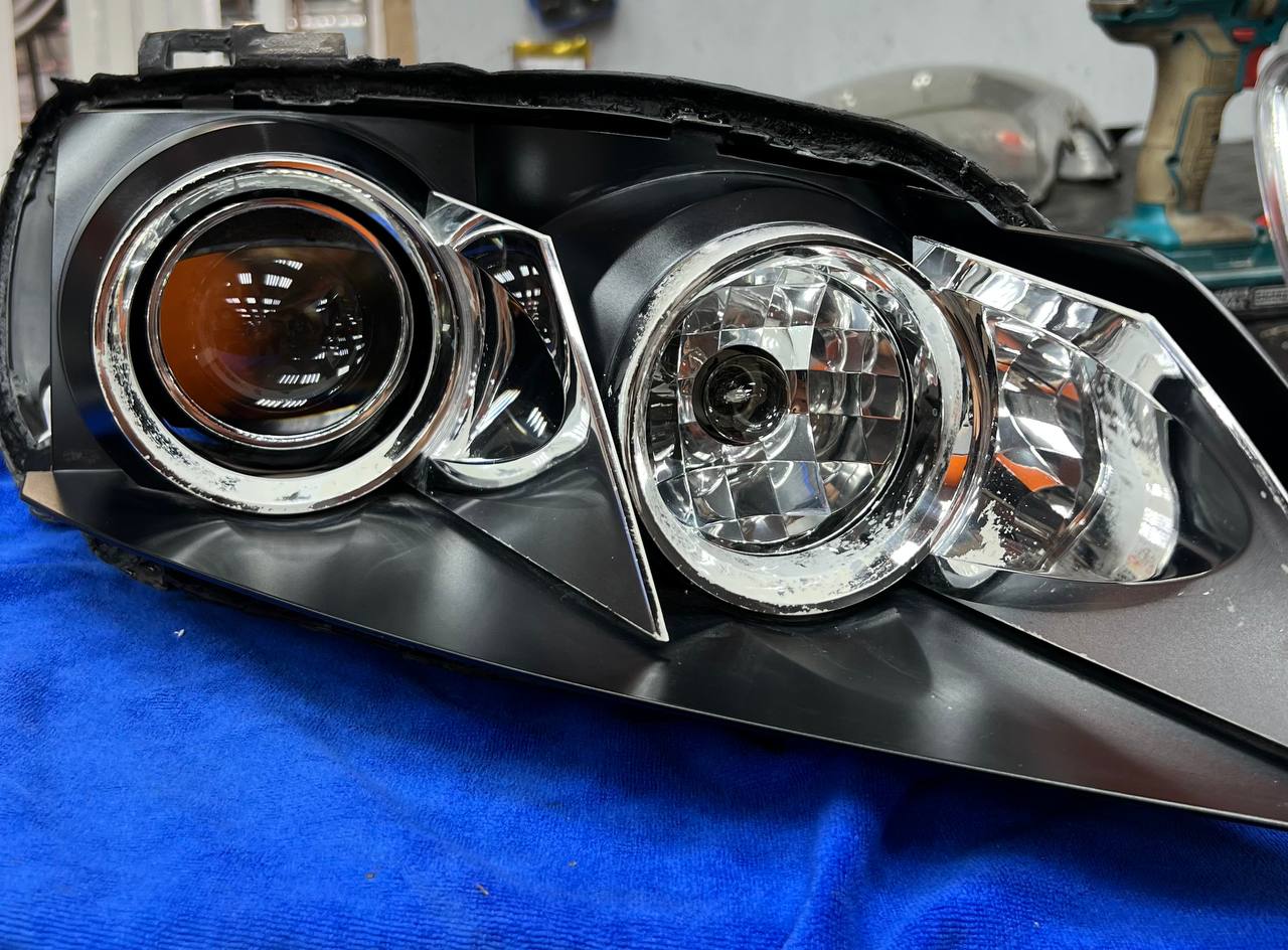 Замена линз Toyota Prado 150