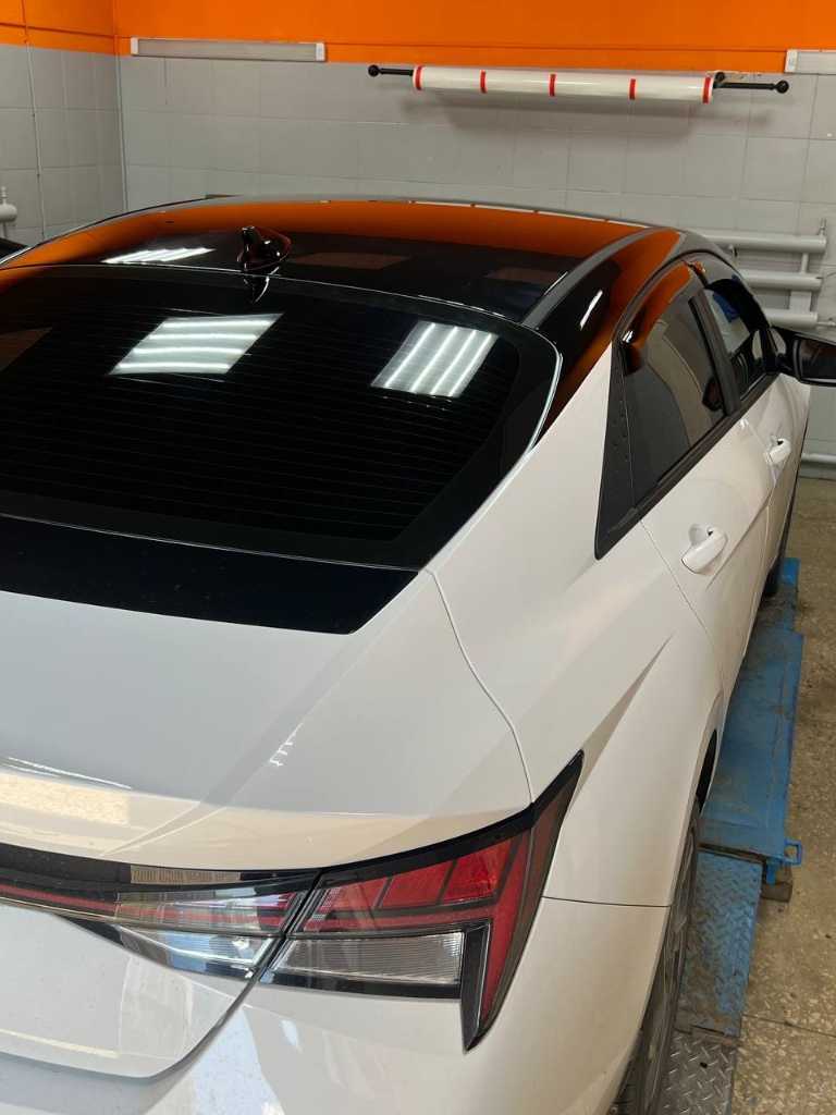 После тонировки