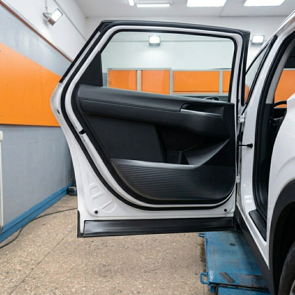 Оклейка зоны риска салона